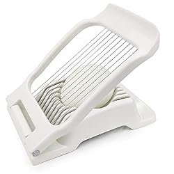 Kjfeoiye Egg Slicer, Egg Slicer for Hard Boiled