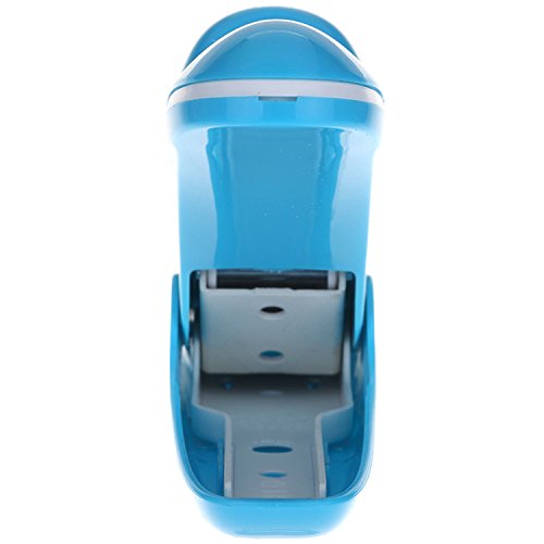 M-Aimee Submarine Stapleless Stapler, Environmental Protection Staple Free Stapler, 7 Sheet Capacity (Blue) - Thumbnail 2