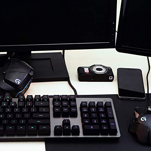 Logitech-G513-Teclado-Gaming-Mecanico-con-Reposamanos-RGB-LIGHTSYNC-Teclas-GX-Tactil-Marron-Aleacion-de-Aluminio-Teclas-F-Personalizables-Paso-de-USB-Disposicion-QWERTY-ES-CarbonNegro