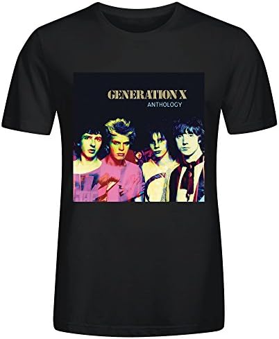 DEREK ARIK Generation X Anthology Men T Shirts Black