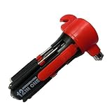 12-In-1 Multi-Tools With 2 Flashlights, Precision Screwdriver Set, With Car Escape Tools, Safety Hammer