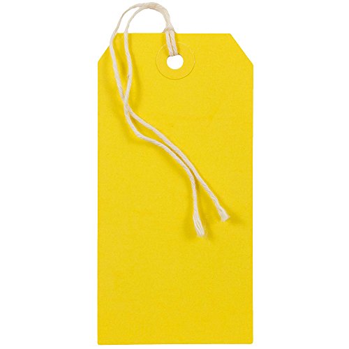 JAM Paper® Gift Tags with String - Medium - 4 3/4