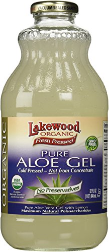 Lakewood, Organic Aloe Vera Gel Juice, 32 Oz