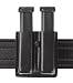 Safariland Duty Gear 79-83-13 GLOCK 17, 22, 34, 34, Sig P229 Slimline Open Top Double Handgun Magazine Pouch (STX Black)