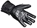 Men’s Winter Gauntlet Motorcycle Gloves, 100% Natural Sheep Leather, Thinsulate Thermal Heated Lining, Full Windproof Cold Weather Water Resistant, Reinforced Warm Biker Driving Glove Black M