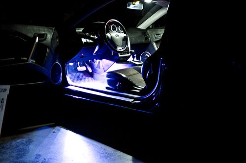 Diode Dynamics 2008-2014 Dodge Challenger Footwell LED Kit, Cool White - Thumbnail 4