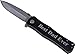 CustomGiftsNow Best Dad Ever Folding Pocket Knife with Pocket Clip (Black Handle)