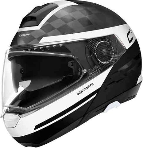Amazon Schuberth シューベルト C4 Pro Carbon Tempest フルフェイスヘルメット システムヘルメット サンバイザー S 55cm ブラック イエロー フルフェイス 車 バイク