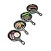 4-Pack Adorable handicraft frying pan Fridge Magnets Refrigerator Magnets Office Decor Manual Simulation Crafts Food Series Frying Pan Set