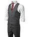 MONDAYSUIT Men's Modern Fit 2 or 3 Piece Suit Blazer Jacket Tux Vest & Trousers