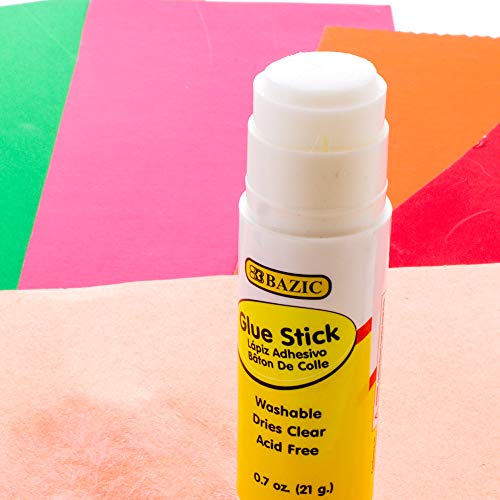 BAZIC 36g/1.27 Oz Jumbo Glue Stick (2/Pack) - Thumbnail 2