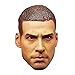 HiPlay 1/6 Scale Male Figure Head Sculpt Series, Handsome Men Tough Guy, Doll Head for 12