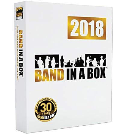 Band-in-a-Box 2018 Pro [Windows DVD-ROM] - Create your own backing tracks