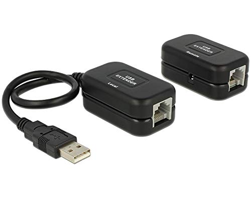 PremiumCord USB 1.1 extender over RJ45 up to 60 m, colour: black