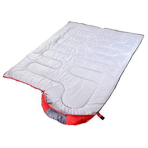 Abco-Tech-Sleeping-Bag--Envelope-Lightweight-Portable-Waterproof-Comfort-with-Compression-Sack-Great-for-4-Season-Traveling-Camping-Hiking-Outdoor-Activities-Boys-Single