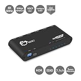 SIIG 1x4 HDMI 4K @60Hz HDR Splitter w/EDID Management | YUV 4:4:4 8-bit | YUV 4:2:0 10bit | HDMI 2.0, HDCP 2.2, 18Gbps | Auto Scaling, Low Heat, Cascadable, Firmware Upgradable | 4 Port, 1 in 4 Out