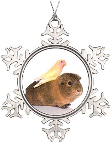 HaroRo Xmas Trees Decorated Gerbils Christmas Snowflake Ornaments Fun