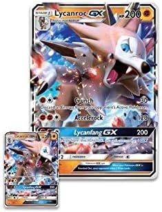 PoKéMoN 290–80281 Lycanroc-GX - Juego de Cartas: Amazon.es: Juguetes y juegos