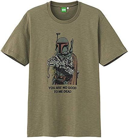 Amazon Uniqlo Star Wars スターウォーズ ユニクロ Ut Tシャツ 半袖 Lサイズ ボバフェット オリーブ 綿100 アニメ 萌えグッズ 通販