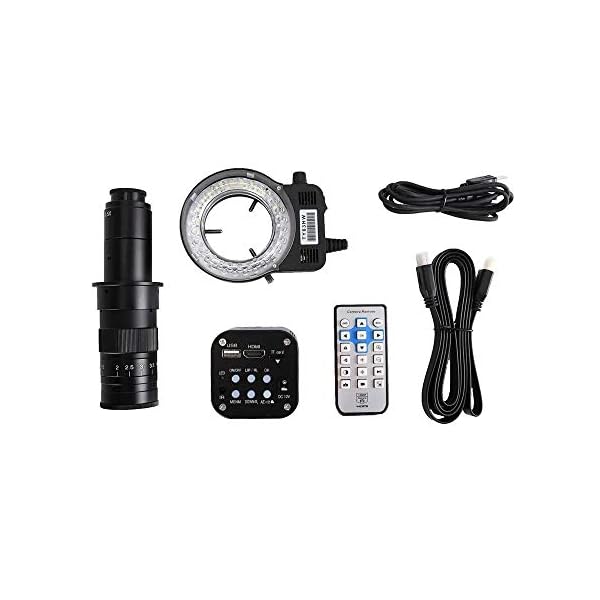 Digitalmikroskop FHD 16MP 4K USB Industrial Electronic Digital Video-Mikroskop-Kamera 130X 180X 300X C-Mount-Objektiv… – Bild 3