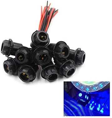 BENSSHOP 10x T10 5050 Car Socket Connector Extension LED Light Lamp Base Holder Nice , Black 154YC