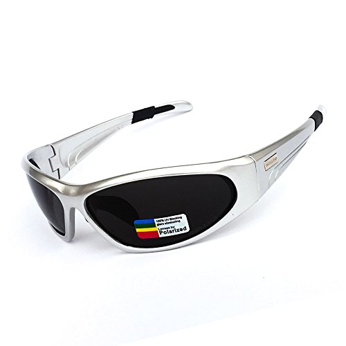 HCMAX Polarized Sports Sunglasses UV400 Protection for Men Women Cycling Riding Running Baseball Fishing Golf Driving Glasses TR90 Durable Frame