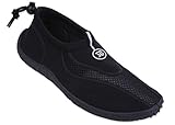 The Bay Women's Slip On Athletic Aqua Socks Water Shoes (8 B(M) US, 2907-1 Black)