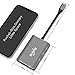 USB-C Hub to HDMI Multiport Adapter - ikling USB Type C Adapter with USB C/F Charging Port, 4K HDMI, 3 USB 3.0 Ports Compatible MacBook Pro 2015/16/17/18, New iPad Pro and More USB C Devices – Grey