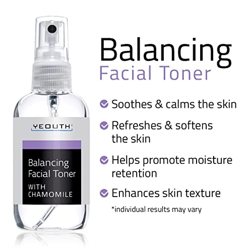 Yeouth Face Toner Spray with Chamomile, Alcohol Free Toner, Hydrating