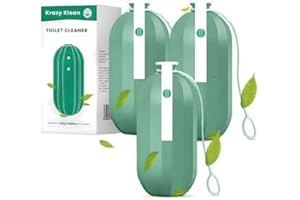 LIBRIZA 3Pcs Krazy Klean Toilet Cleaner, Krazy Cleaner Pro Toilet Cleaner, Easy to Use Leaving Your Toilet Looking Fresh (Pack of 3)