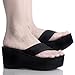 Soda Cute & Comfy EVA Flip-Flop High Platform Wedge Sandal