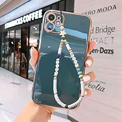 Taouzi Valentine Beaded Phone Lanyard Wrist Strap