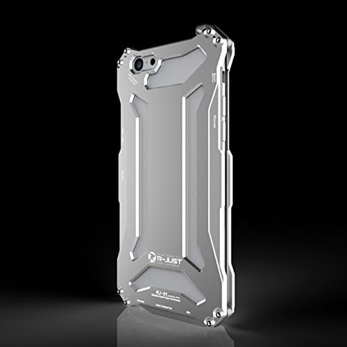 Iphone 6 / 6s Case, Lwang Luxury Aluminum Metal ShockProof Oxidation Aluminum Outdoor Sport Case Cover for Iphone 6 / 6s ( just silver)