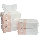 Careboree Extra Thick Dry Wipe, 100% Cotton, Lint-Free Cotton Tissues (5 Pack)