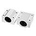 uxcell SCS13UU Linear Ball Bearing Slide Block Units, 13mm Bore Diameter 2pcs