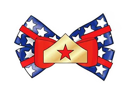 DC Comics Wonder Woman Cosplay Polysatin Hair Bow