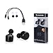 Mini Invisible Truly Wireless Bluetooth V4.2 Stereo Surround Sound Earphones With Microphone For iPhone, Samsung, Android, IOS (Black)