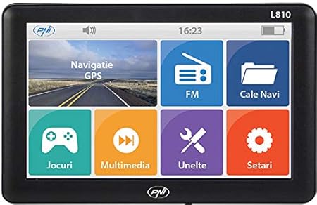 Pni de Navegación GPS de 7 Pulgadas, 800 MHz, 256M DDR, 8 GB Compatible con Cualquier Mapa Europeo Completo