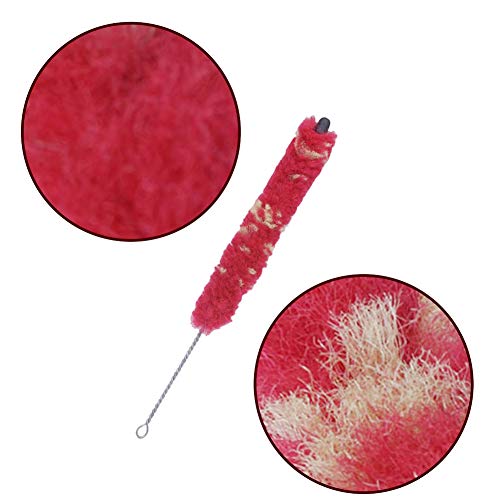 ZeHui Clarinet Brush Moisture Remover Clarinet Cleaning Swab for Woodwind Instruments Clarinet Accessories Random Color