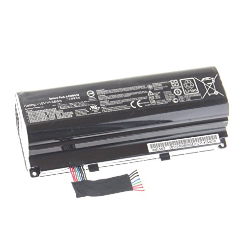 SUNNEAR 15V 88WH A42N1403 Laptop Battery for ASUS ROG GFX71JY 17.3" GFX71JY4710 G751 G751J G751J-BHI7T25 Series A42N1403 A42LM93 0b110-00290000 4ICR19/66