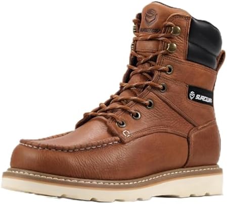 Amazon.com | ROCKROOSTER Work Boots for Men, Composite toe Boots