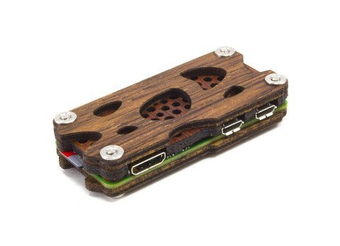 Nucleus for Raspberry Pi Zero & Zero Wireless - Wood by C4Labs