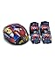 Spiderman Child Helmet and Pads Safety Combo Pack - Helmet, Elbow Pads, Knee Pads