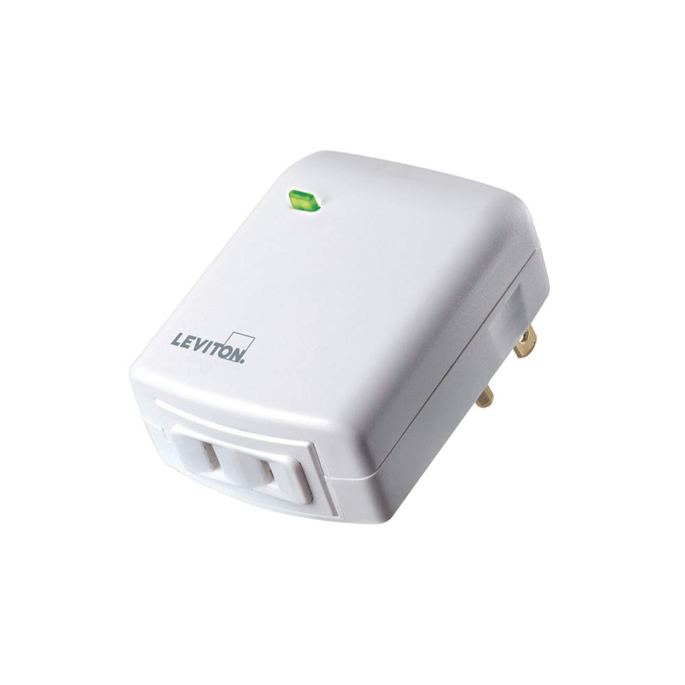 Photo 1 of Leviton Decora Smart Plug-in Dimmer, Zigbee Certified, DG3HL-1BW, White