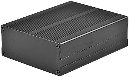 wlaniot 4.72" 3.82" 1.57"(LWH) Aluminum Box Case DIY for Electronic Project Amplifier Test Equipment PCB Amplifier 1209740mm
