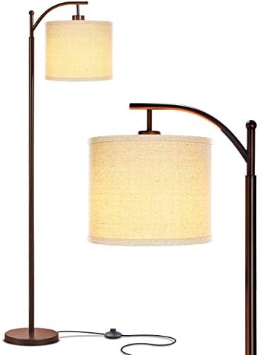 bronze reading floor lamp