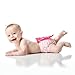Bumkins Cloth Diaper Snap All-In-One (AIO) or Pocket with Cape, 7-28lbs, DC Comics Superman Pink