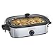 Hamilton Beach 33444 Casserole Slow Cooker, Silver