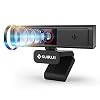 1080p Webcam with Microphone, Web Camera for Computer, Plug and Play USB Camera for PC, 90-Degree Wide Angle, for Laptop…