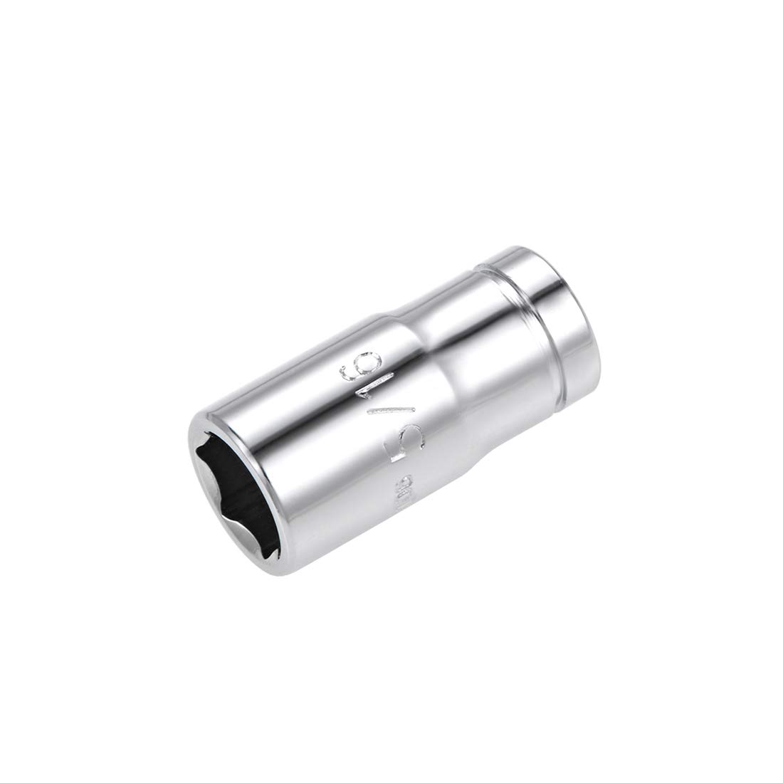 sourcing map 1/4-inch Drive 5/16-inch 6-Point Shallow Socket, Cr-V